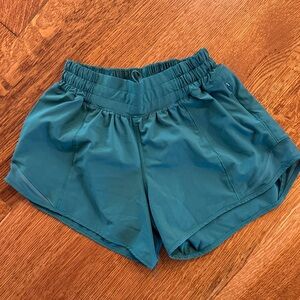 Lululemon Teal Women's Athletic Shorts
